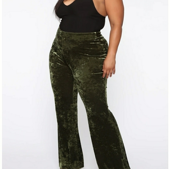 Pants-olive - Picture 1 of 3